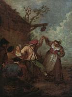 Watteau, Jean-Antoine - Peasant Dance